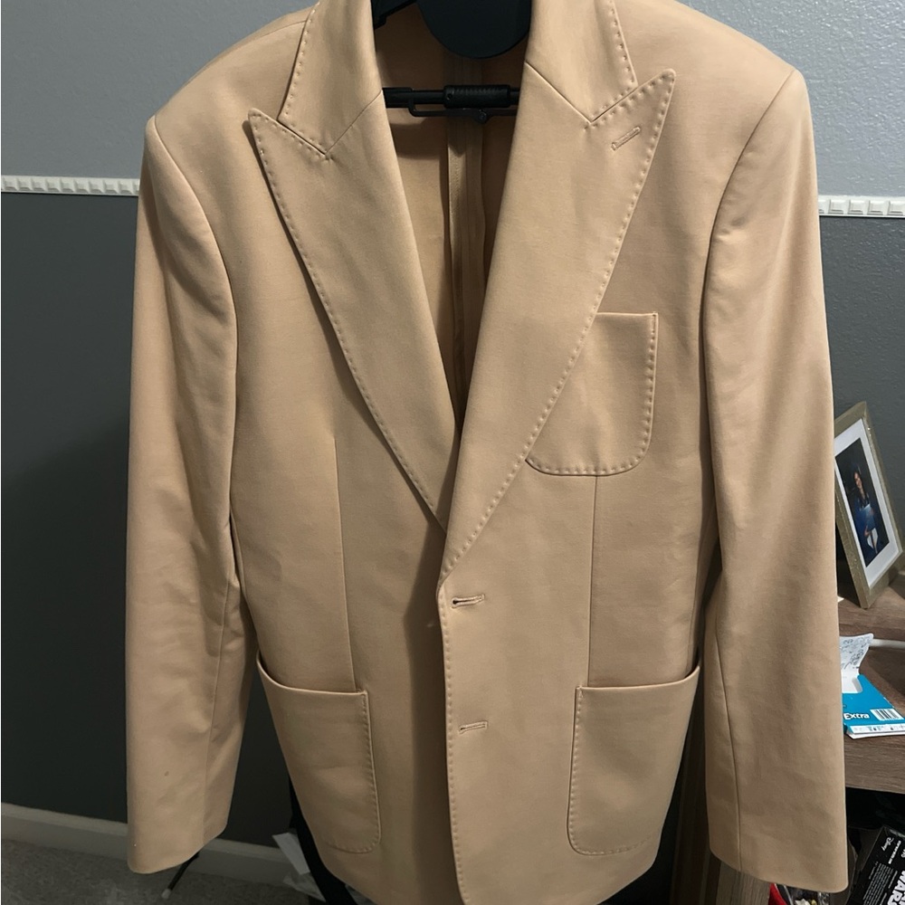 Express Men's Tan Suit